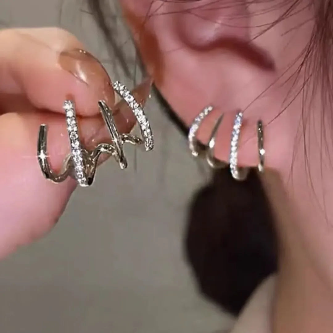 Luxe Claw Hoop Ear Cuff