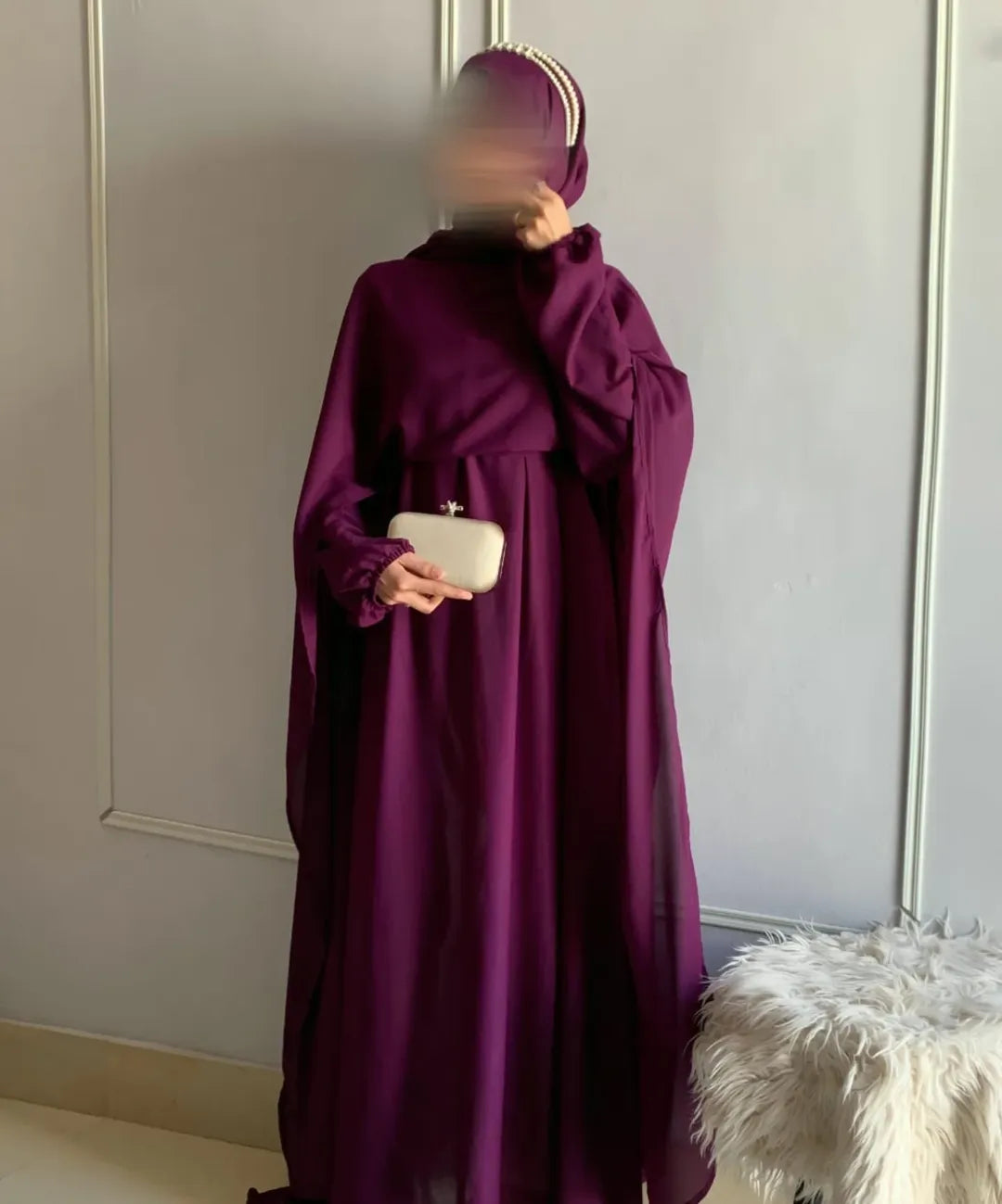 Princess Royale 4-Piece Abaya Set