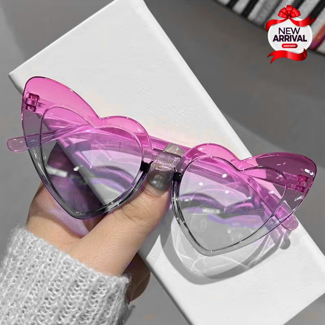 MOST POPULAR HEART SHAPE  SUNGLASSES FOR KIDS